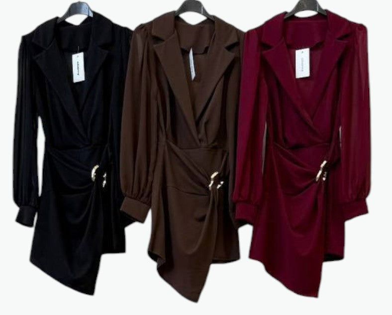 Mono-Vestido Venus Wrap · 3 colores ✨