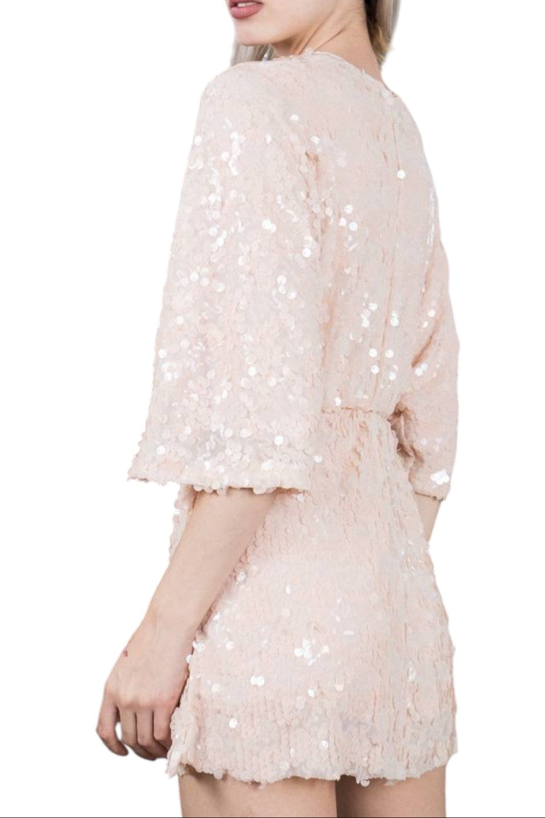 Vestido Mono Short Sequin