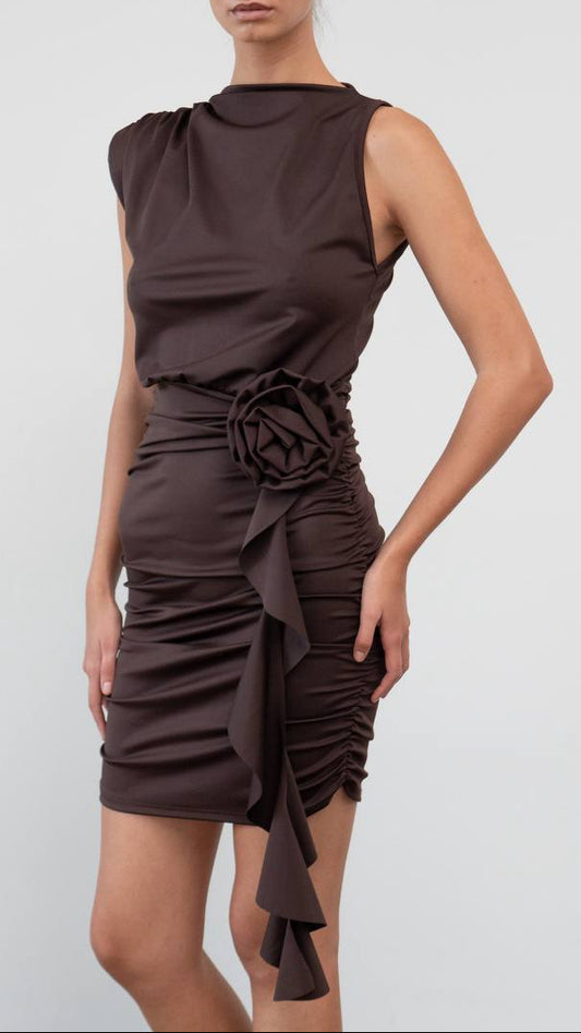 Vestido Corto “Rosa Salvaje” · 3 colores 🌹✨