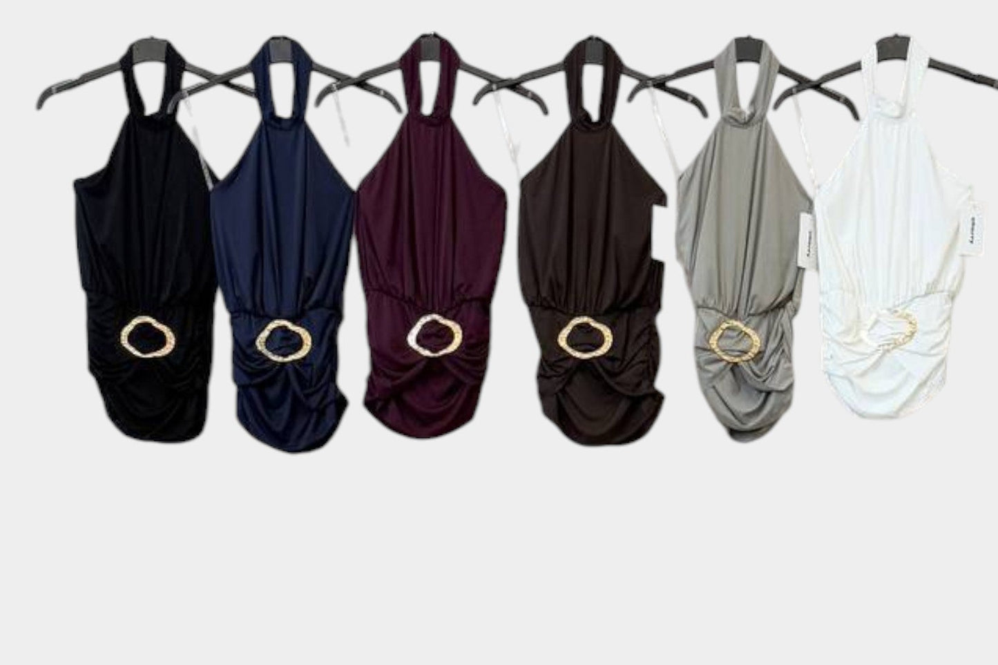 ✨ Top Halter Gold Ring ✨ 6 colores