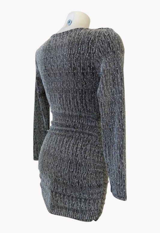 ✨ VESTIDO METÁLICO DRAPEADO · 3 COLORES