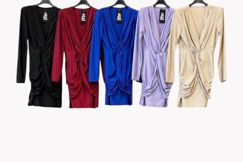 ✨ Vestido Twist Glam · 5 Colores ✨