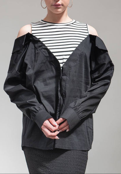 🖤 Camisa Magnetic · Negra