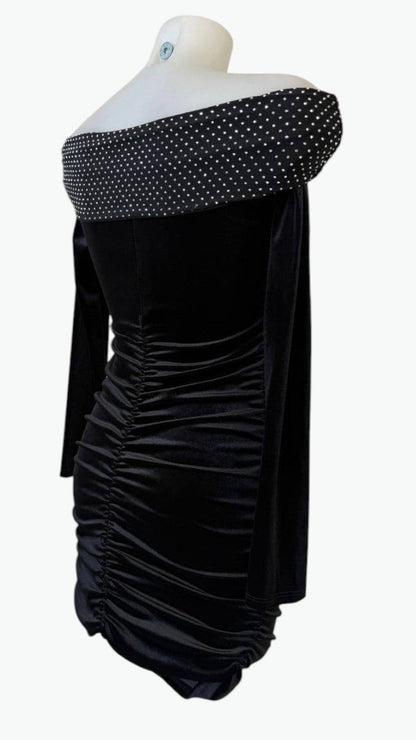 🖤 Vestido Midnight Moon · Brillo viral garantizado 🎯