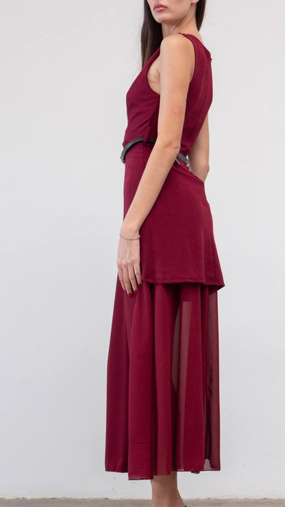 Vestido Nocturno Dual