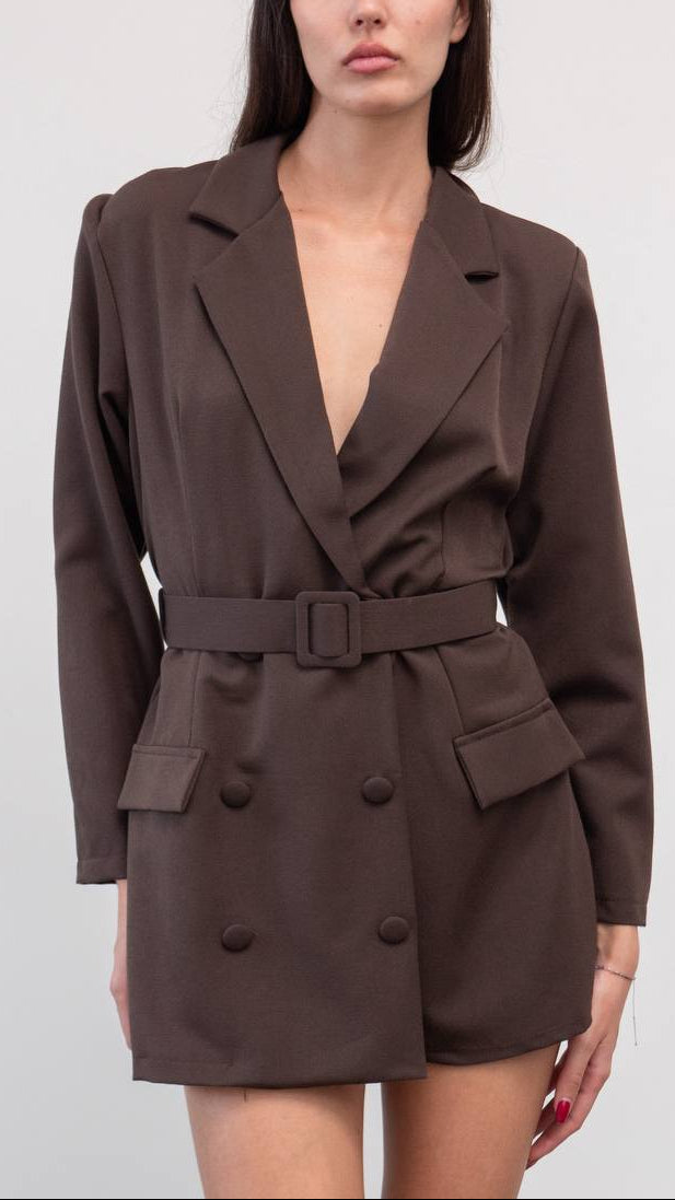 Blazer Dress Belted – Talla Única (S a L)