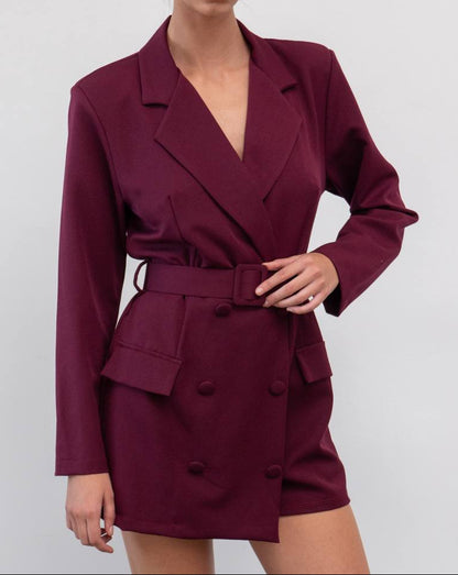 Blazer Dress Belted – Talla Única (S a L)
