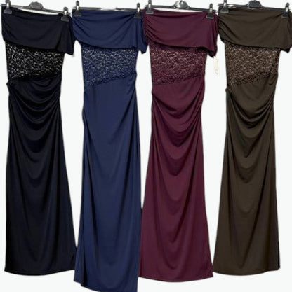 Vestido Encaje Velvet Touch 🌙 4 colores