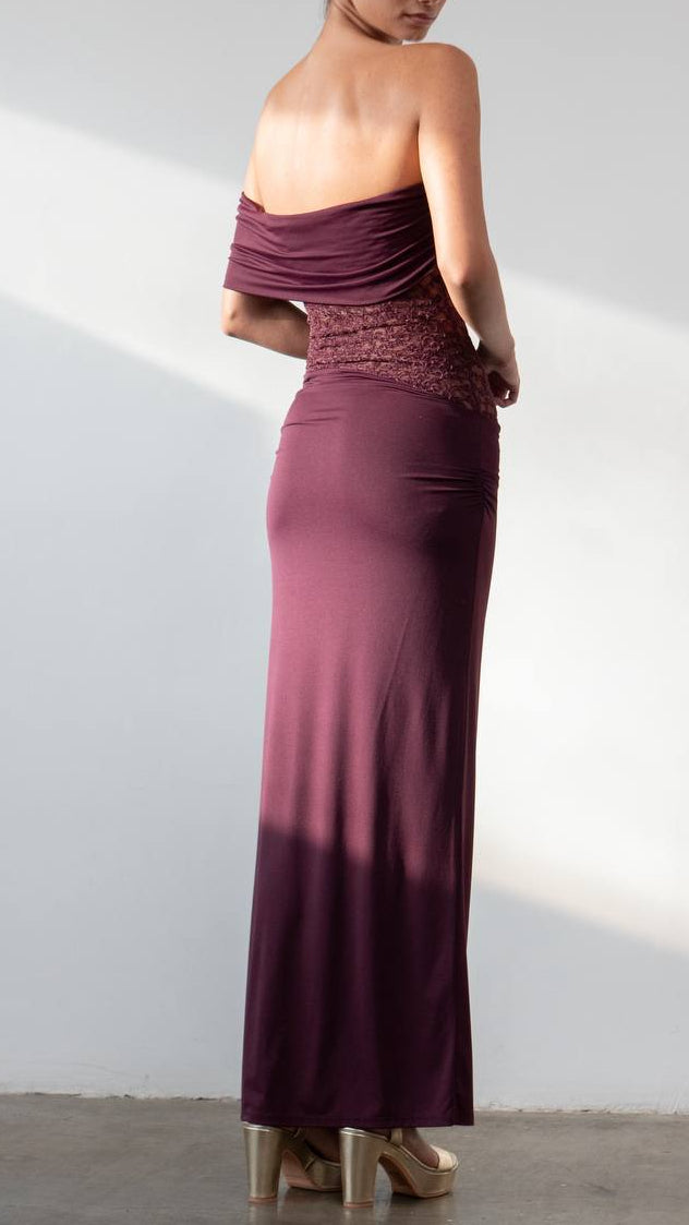 Vestido Encaje Velvet Touch 🌙 4 colores