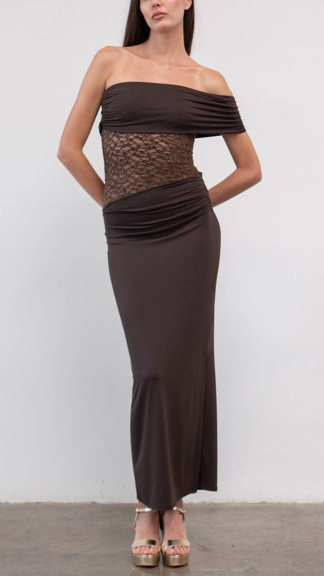 Vestido Encaje Velvet Touch 🌙 4 colores