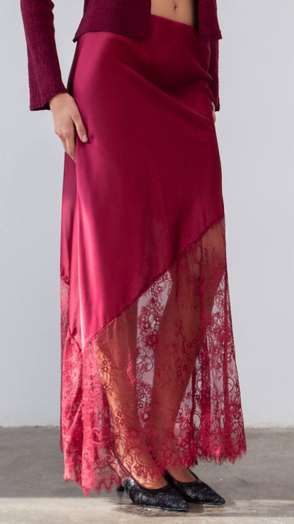 💋 Falda Lencera Viral · 5 Colores