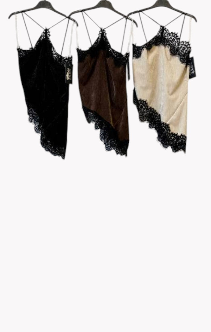 ✨ Top en dentelle velours Rêves · 3 Couleurs ✨