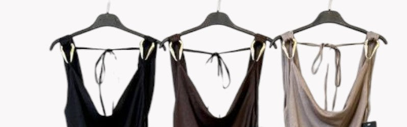 ✨ Vestido Satin Ring Drape Taupe ✨ 3 Colores Evillas Doradas