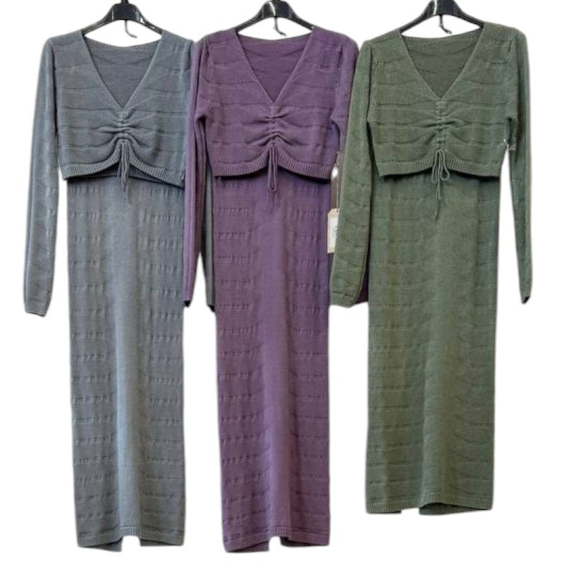 Conjunto Knit Total Look 3 COLORES