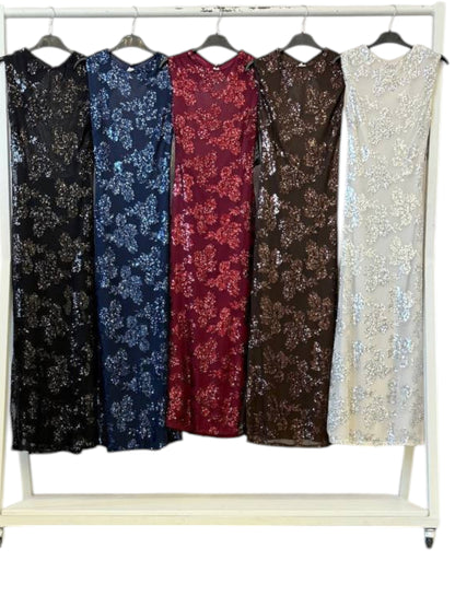 ✨ Vestido “Eclipse de Plata”