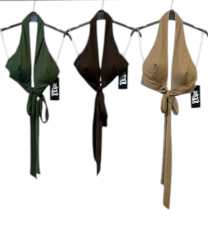 🖤 Top cruzado “Hater”  3 colores