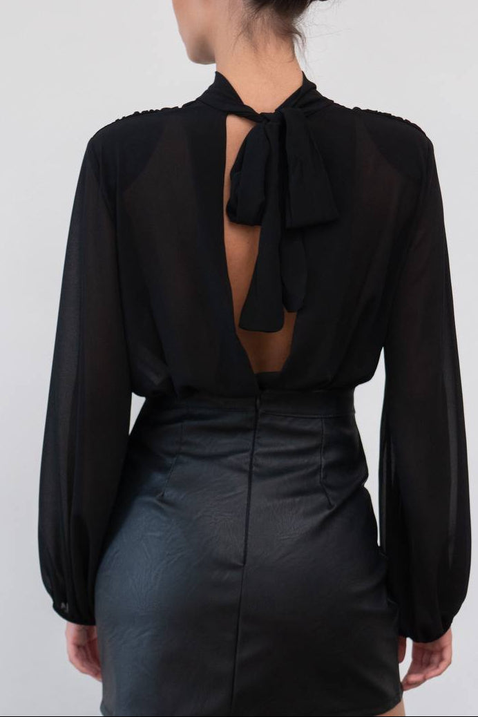 💣 Falda Mini Polipiel Bold