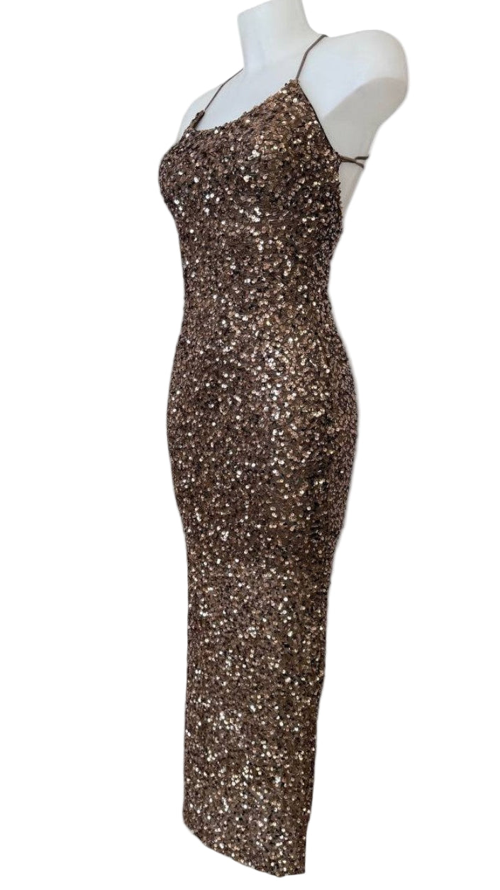 Vestido Largo “Midnight Shine” · 3 colores ✨