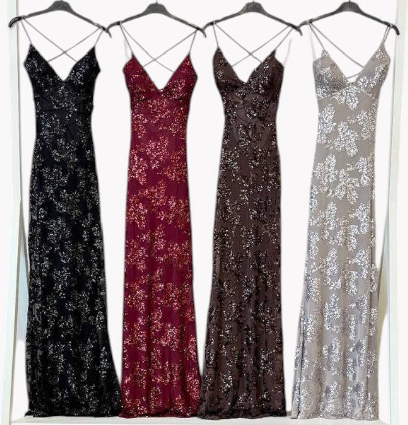 Vestido Largo Galaxy Brillo · 4 colores ✨