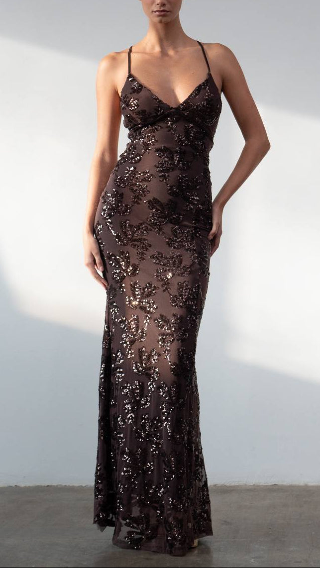 Vestido Largo Galaxy Brillo · 4 colores ✨