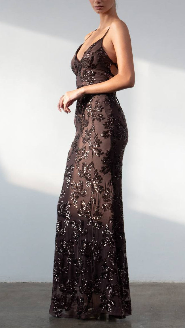 Vestido Largo Galaxy Brillo · 4 colores ✨