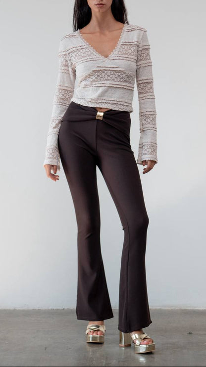 🔥 Pantalón Campana Gold Fit