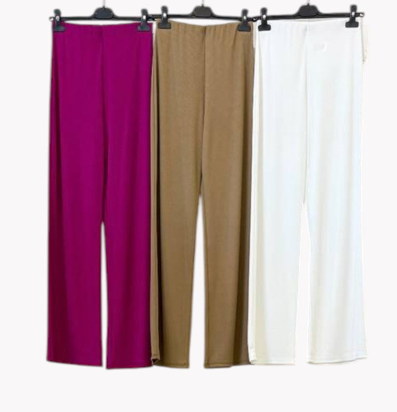👖 Pantalón Recto Fluido · 3 Colores 👖
