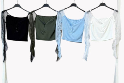 💫 Transparents et boutons supérieurs · 4 couleurs 💫