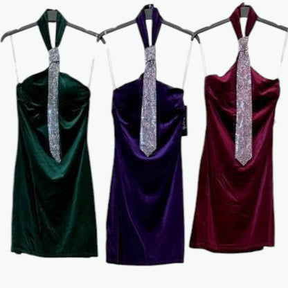 Vestido Velvet Tie 💎